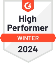 G2 High Performer Winter 2024